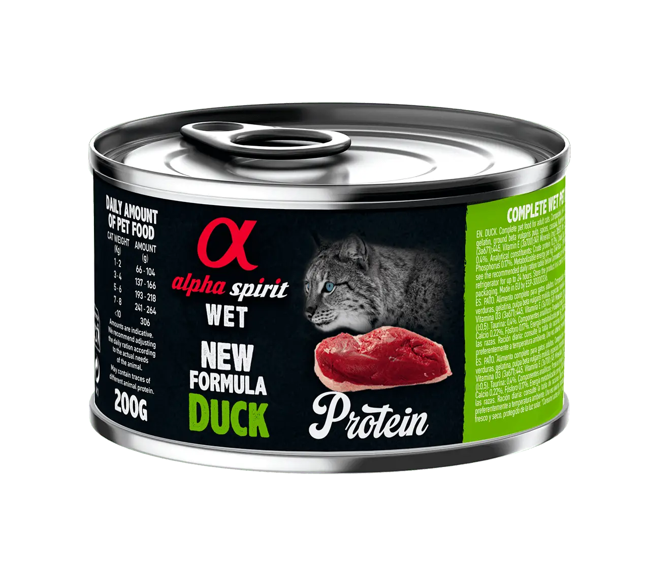 Alpha Spirit Duck 200г консерва для кошек (утка)...